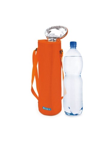 BOLSA  TERMICA  BOTELLA  NARANJA  1,5  L  9676-TX