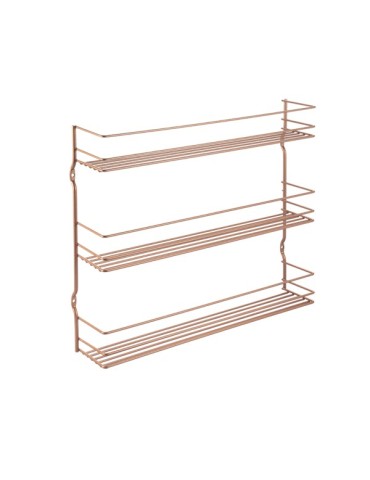 ESPECIERO  3  PISOS  COPPER  36X8X32CM  3625330000