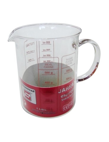 JARRA  MEDIDORA  CRISTAL  1  L  01659