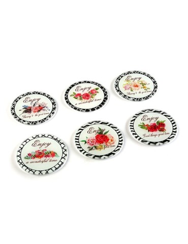 POSAVASOS  CRISTAL  SET  6  -  20231205