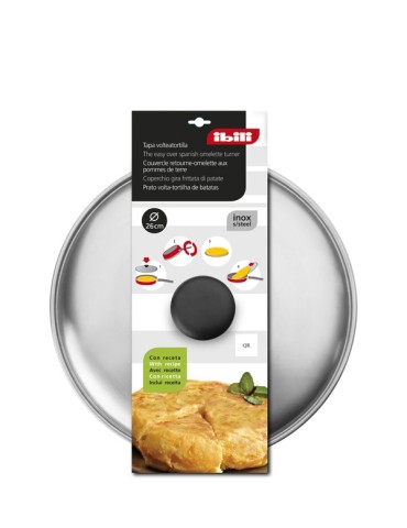 TAPA  VIRATORTILLA  INOX  30  CM  715830