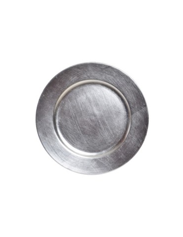 BAJO  PLATO  PP  PLATEADO  33X33  NV-151572