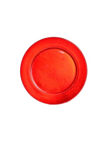 BAJO  PLATO  PAN  PP  ROJO  13X13  CM  NV-151574
