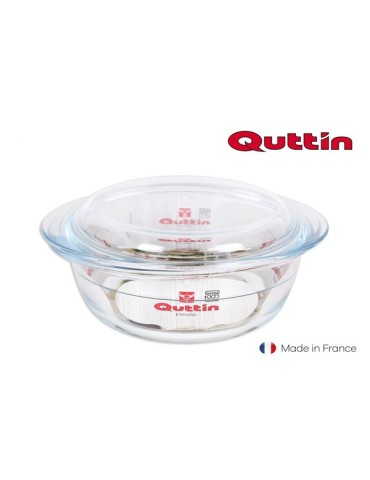 CACEROLA  HORNO  VIDRIO  C/TAPA  21X18,5X19  QT-8890410R