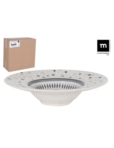PLATO  PASTA/RISO  STONE  B.MONAC  28  CM  B26113D