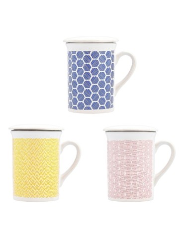 TAZA  MUG  INFUSION  C/FILTRO  PIPA  SURT  33  CL  5424153