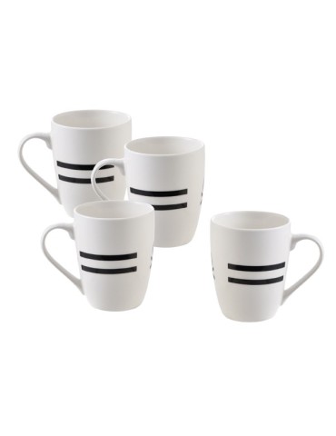 TAZON  MUG  NEW  BONE  SET-4  36  CL  BE-0258