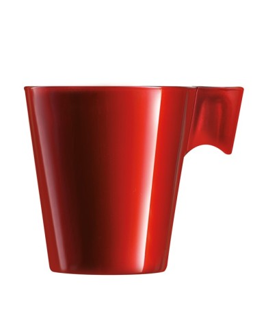 TAZON  MUG  VIDRIO  F.LONGO  ROJO  22  CL  9217272