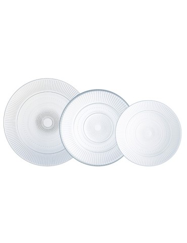 VAJILLA  VIDRIO  LOUSION  18  PZ  9128804