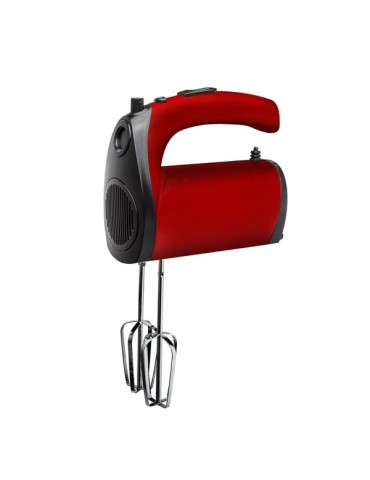 BATIDORA  AMASADORA  ROJA  VARILLAS  INOX  400  W  34008