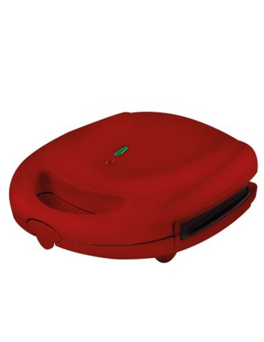 SANDWICHERA  ROJA  DOBLE  PLACA  DESMONTABLE  750  W  33790