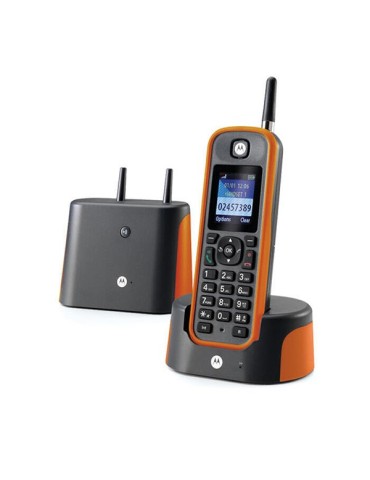 TELEFONO  INALAMBRICO  NARANJA  IP67  1  KM  107O201NARANJAF