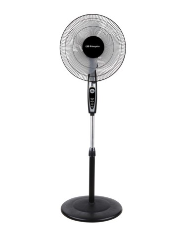 VENTILADOR  PIE  NEGRO  50  W  40  CM  SF0148