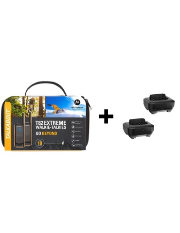 WALKIE  TALKIE  PAREJ/BASE  CARGA  10  KM  59T82EXPACK+BC