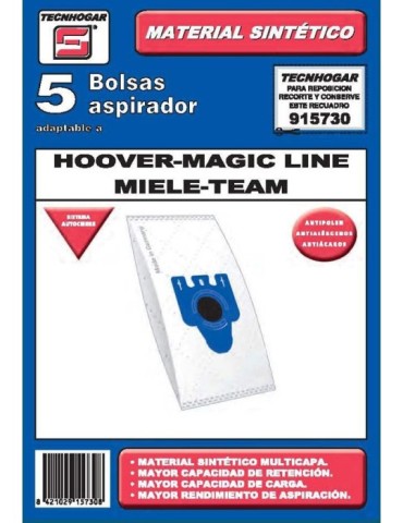 BOLSA  ASPIRADOR  5  U.  MIELE-HOO  -  915730