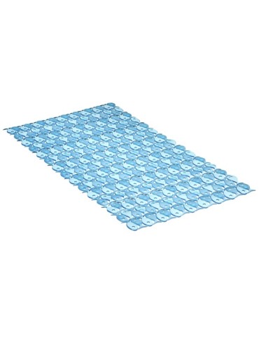 ALFOMBRA  BAÃO  PVC  AZUL  70X36  CM  5510200