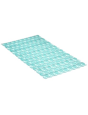 ALFOMBRA  BAÃO  PVC  TURQUESA  70X36  CM  5510203
