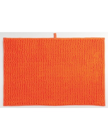 ALFOMBRA  BAÃO  CHENILLE  NARANJA  40X60  CM  46314