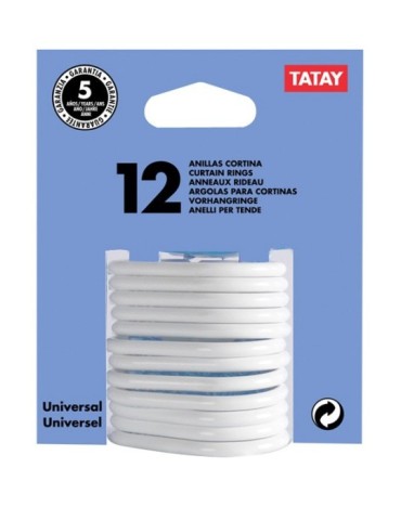 ANILLA  CORTINA  BAÃO  BL.12  -  5570001