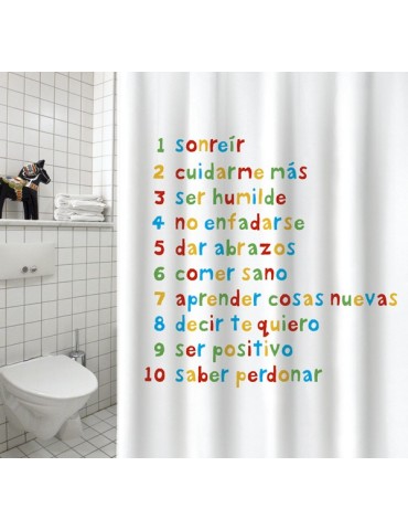 CORTINA  BAÃO  POLIESTER  PROPOSI  180X200  CM  144042