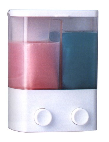 DOSIFICADOR  JABON  2  DEPOSITOS  14X8X18,5  2020