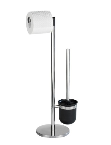 ESCOBILLERO+PORTARROLLOS  PIE  30X52  CM  21836