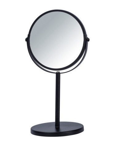 ESPEJO  CON  PIE  3  AUMENT  NEGRO  -  24101