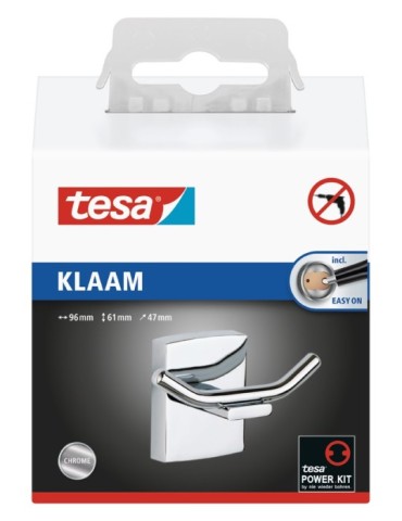 PERCHA  CROMO  BAÃO  KLAAM  -  40263-00000-00