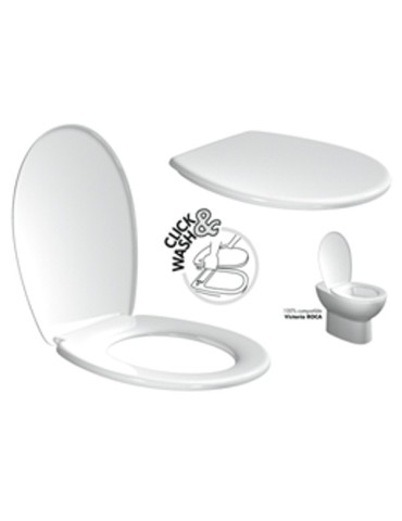 TAPA  WC  DESMONTABLE  RTT  BLANCO  -  4400501