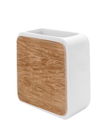 VASO  DENTAL  BLANCO-MADERA  -  NORDIC