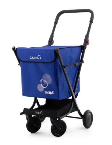 CARRO  COMPRA  JUMBO+BANDEJA  AZU  66  L  +  6  L  JUMBO  TRA  C-753