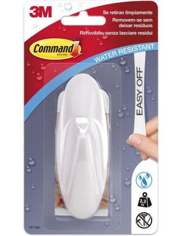 PERCHA  ADHESIVA  OVALADA  +  2T  2  KG  17083B