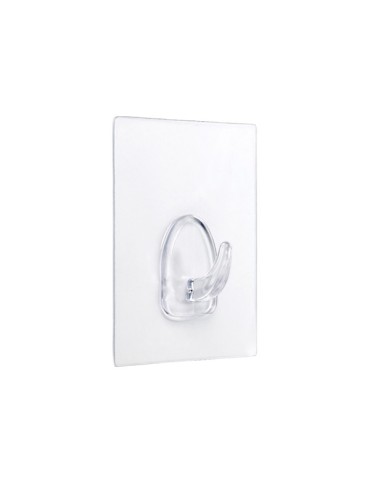 PERCHA  ADHESIVA  REUTILIZABLE  80X62  MM  1291-0