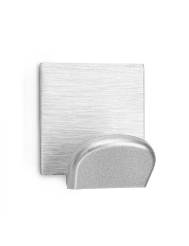 PERCHA  ADHESIVA  CROM/INOX  BL.2  45X40X30MM  2078-7