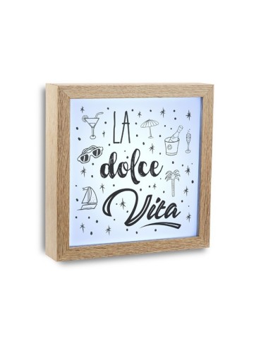 MARCO  LUZ  LA  DOLCE  VITA  20X20X4  CM  21430003