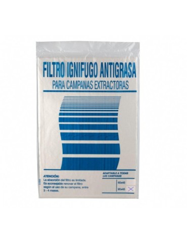 FILTRO  CAMPANA  PAPEL  6  U.  90  CM  20430/IGNIFUG