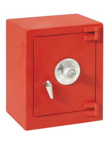 HUCHA  CAJA  FUERTE  ROJO  -  11782