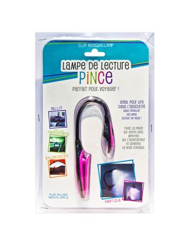 LINTERNA  LECTURA  C/PINZA  SURTI  25X4  CM  CMPLT2331