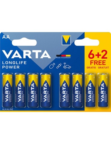 PILA  ALCALINA  LR06  BL  6+2  -  4906121428