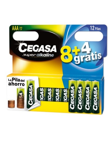 PILA  ALCALINA  LR03  AAA  SET  8+4  -  106710