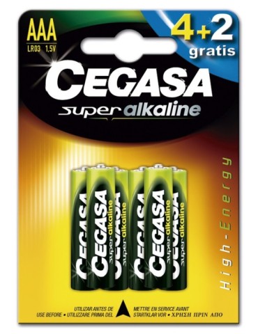 PILAS  LR03  SUP.ALCALINA  4+2GRA  -  325887