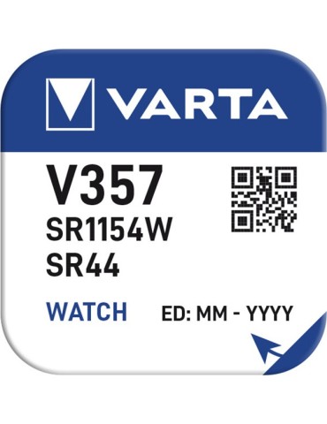 PILA  BOTON  BL1  V357  OXID  PLATA  1,5  V  357101111