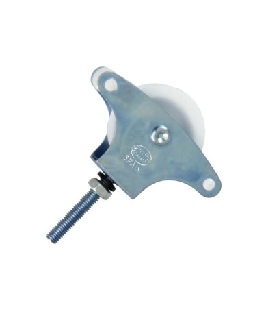 POLEA  TENDEDOR  PLASTICO  TUERCA  40  MM  1-371