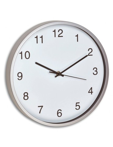 RELOJ  PARED  ESFERA  GRIS  30  CM  60.3019.54