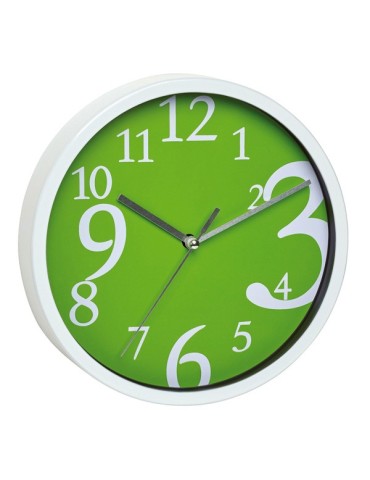 RELOJ  PARED  ESFERA  VERDE  20  CM  60303404