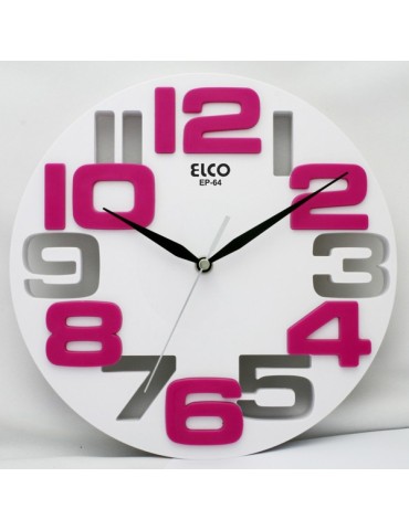 RELOJ  PARED  SURTIDO  25  CM  EP-64