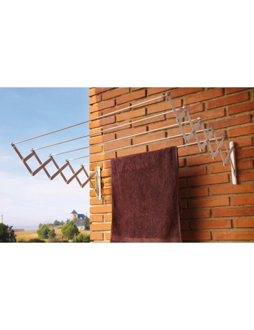 TENDEDOR  EXTENSIBLE  BLANCO  120  CM  311017