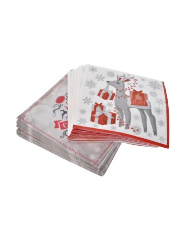 SERVILLETA  PAPEL  NAVIDAD  20UD  -  NV-160543