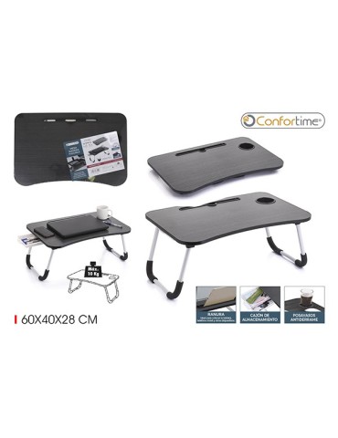 MESA  AUXILIAR  MADERA  PLEGABLE  60X40X28CM  BY05014173549