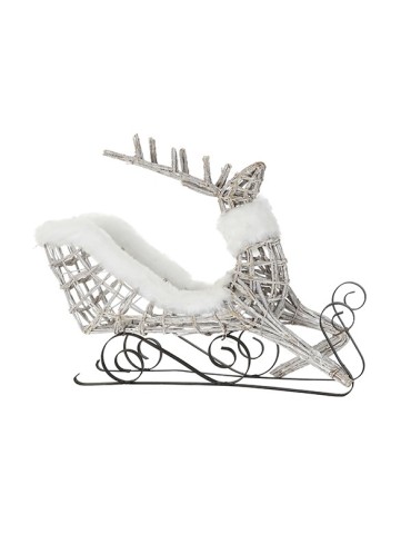 TRINEO  MIMBRE  LED  RENO  BCO  75X20X53  NV198125